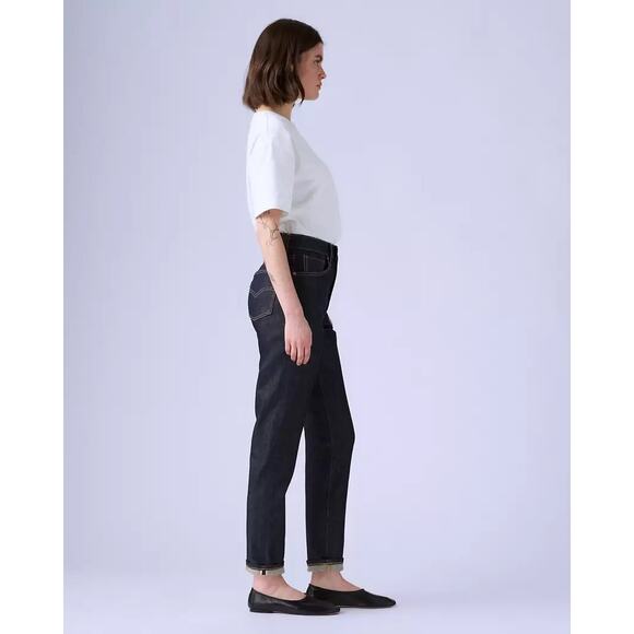 Levi’s Japanese Selvedge High Rise Boyfriend Women's Jeans Sz 28 - Picture 7 of 12